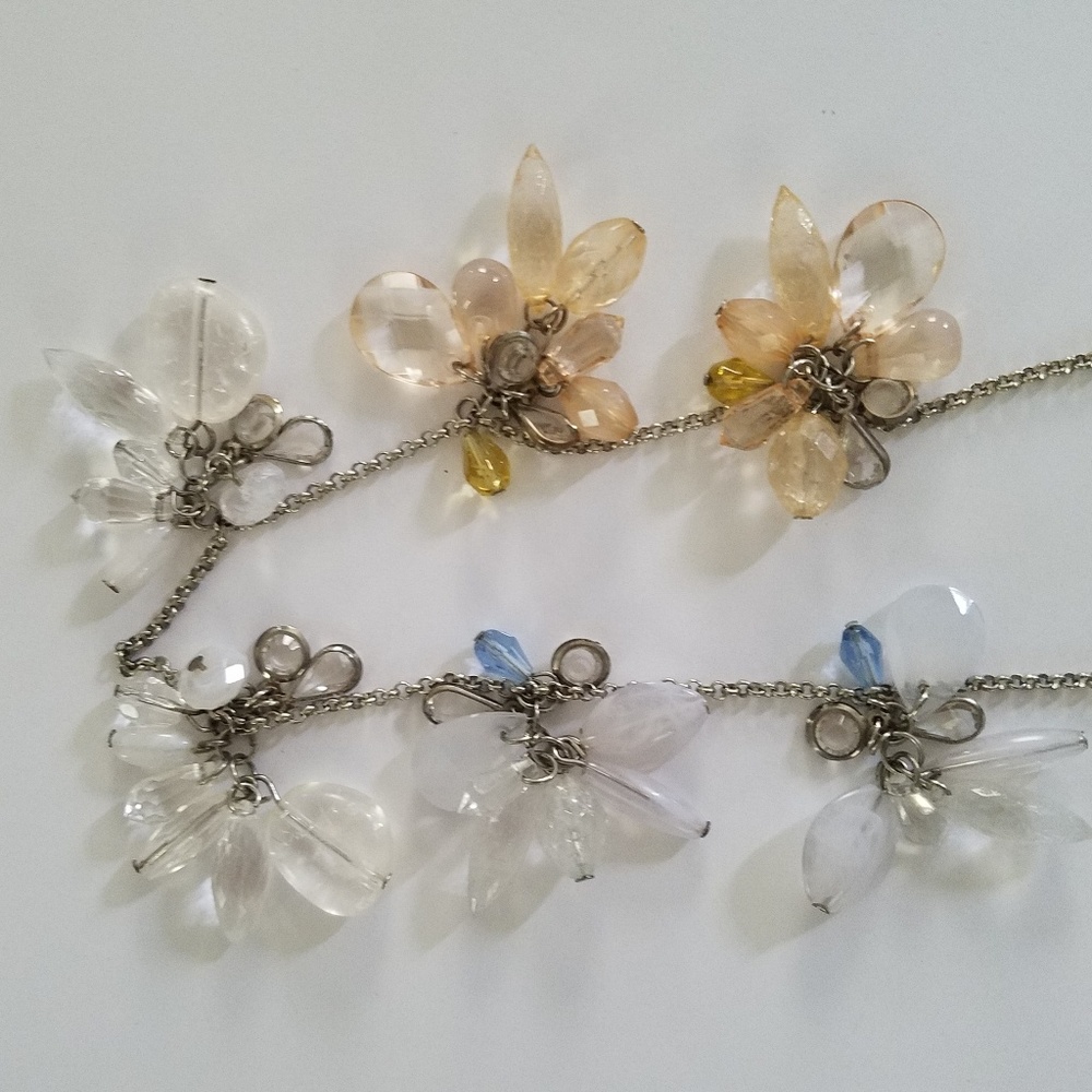 SALE Cluster bead necklace